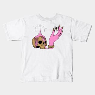 candle and witch's eye Kids T-Shirt